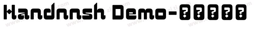 Handnnsh Demo字体转换